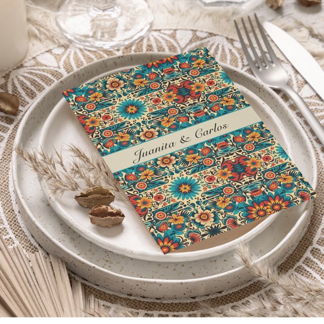 Fiesta Blooms, anpassbar Einladung (Von Creator hochgeladen)