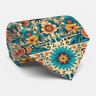 Fiesta Blooms, anpassbar Krawatte