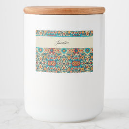 Fiesta Blooms, anpassbar Lebensmitteletikett