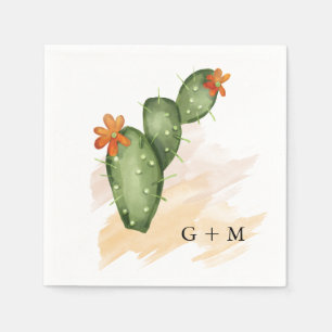 Fiesta   Brautparty Aquarell Serviette