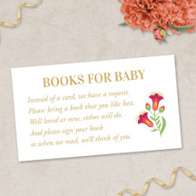 Fiesta Bücher für die Babyverpackungskarte, Rot