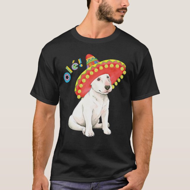 Fiesta Bull Terrier T-Shirt (Vorderseite)