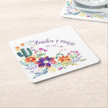 FIESTA Cacti Folkart Blume Custom