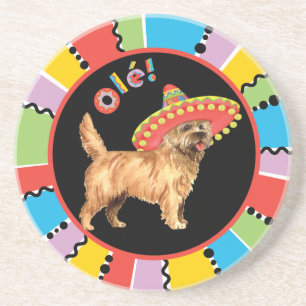 Fiesta Cairn Terrier Getränkeuntersetzer