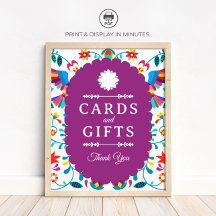 Fiesta Cards and Gifts Brautparty-Schild