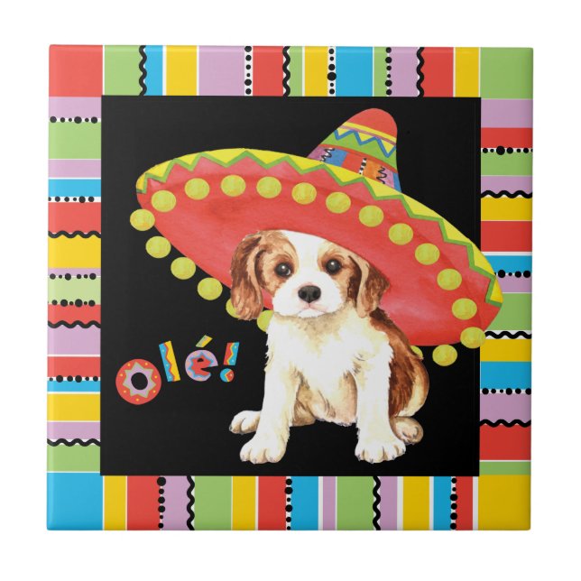 Fiesta Cavalier Fliese (Vorderseite)