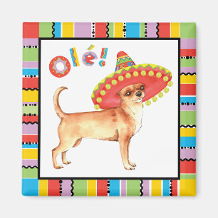 Fiesta-Chihuahua Magnet