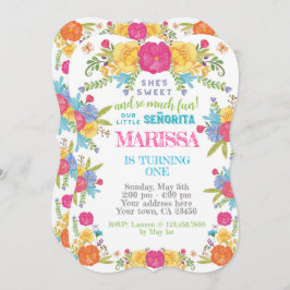 Fiesta, Cinco de mayo Birthday Einladung