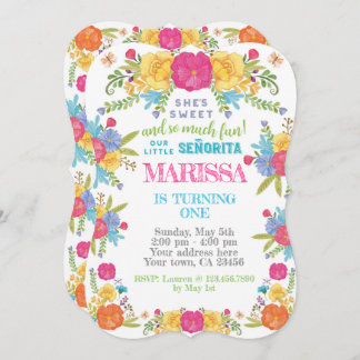 Fiesta, Cinco de mayo Birthday Einladung