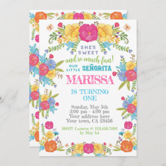 Fiesta, Cinco de mayo Birthday Einladung