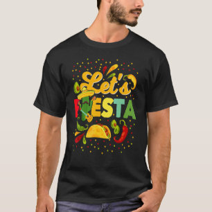Fiesta Cinco De Mayo Camisa Mexicana Hombre T-Shirt