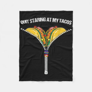 Fiesta Cinco De Mayo Funny Mexican Quit Staring Fleecedecke