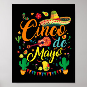 Fiesta Cinco De Mayo Lustige Mexikanische Party 5 Poster