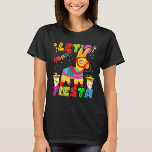 Fiesta Cinco De Mayo Mexican Party Mexico Pi T-Shirt
