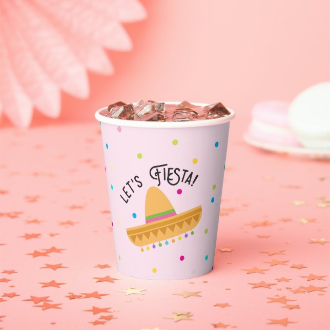 Fiesta Cinco De Mayo Paper Cups Pappbecher (Insitu)