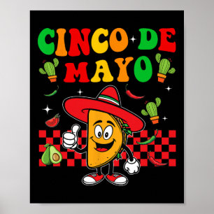 Fiesta Cinco De Mayo Party Mexikanisch Poster