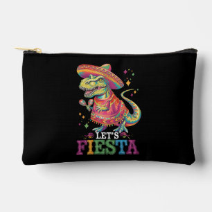 Fiesta Cinco De Mayo T Rex Dinosaur Zubehörtasche