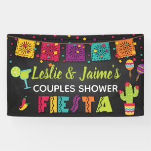 Fiesta Couples Duschbanner mit Margarita Banner
