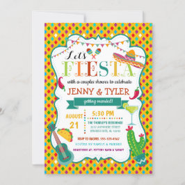 Fiesta Couples Dusche Einladung