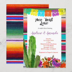 Fiesta Couples Dusche Einladung Mexikanisch