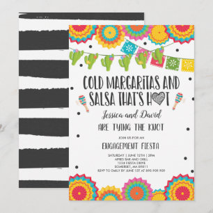 Fiesta Couples Engagement Party Bridal Fiesta Einladung