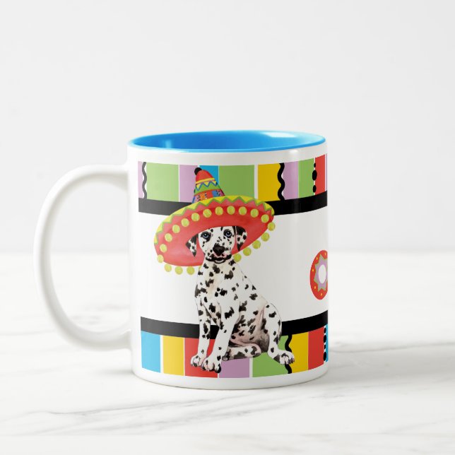 Fiesta Dalmatiner Zweifarbige Tasse (Links)
