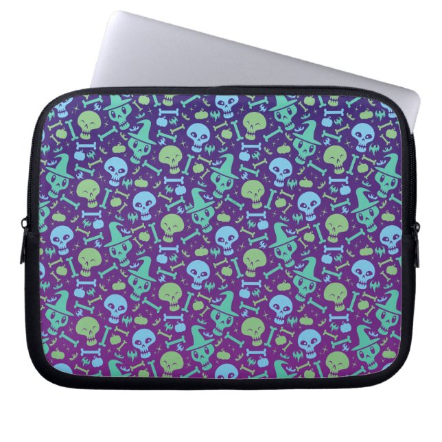 Fiesta de calaveras laptopschutzhülle (Vorderseite)