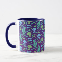 Fiesta de calaveras tasse