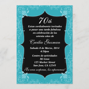 Fiesta de cumpleaños invitación/Birthday Party Einladung