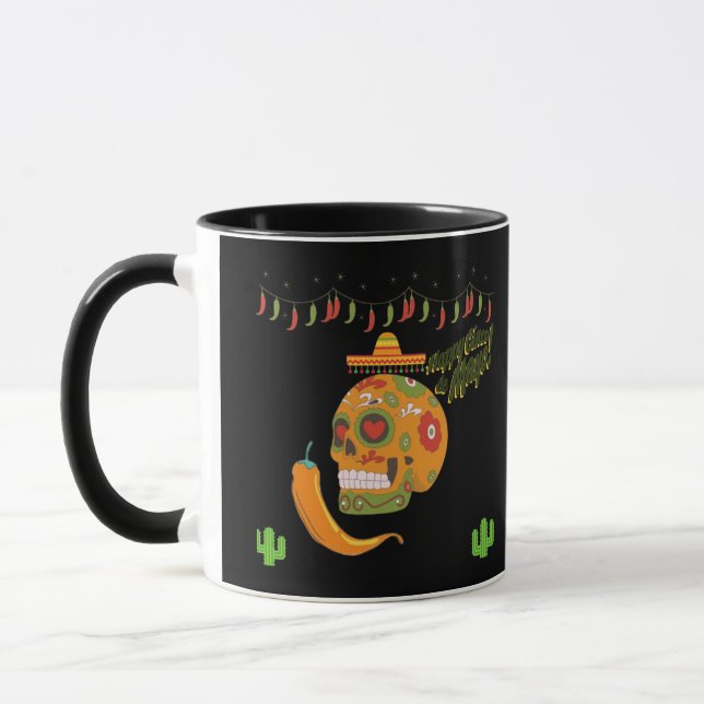 Fiesta de Fuego schwarz  Tasse (Links)
