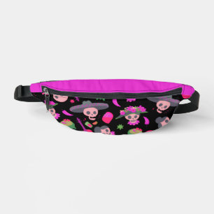 Fiesta De Los Muertos Bauchtasche