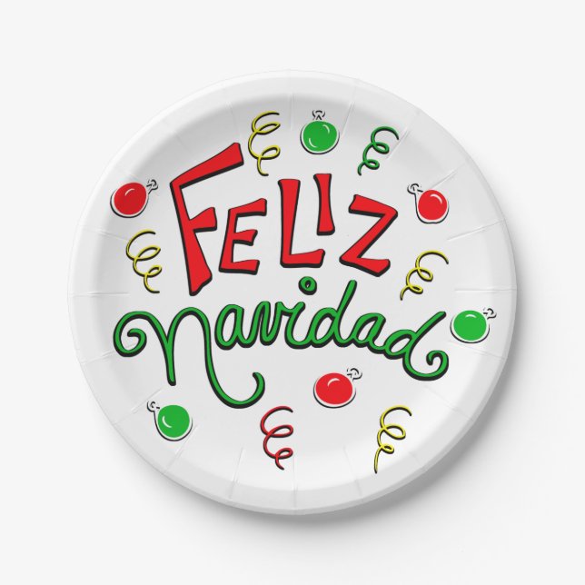 Fiesta de Navidad Teller (Vorderseite)
