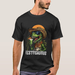 Fiesta Dinosaur Mexikanische Party T-Rex Dino Cinc T-Shirt