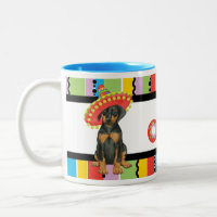 Fiesta Doberman Pinscher Two-Tone-Kaffee-Tasse