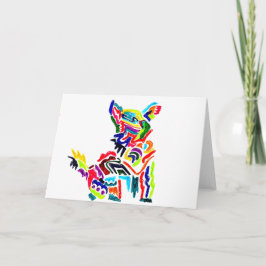 Fiesta Dog Card Dankeskarte