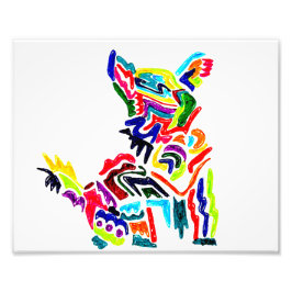 Fiesta Dog Print Fotodruck