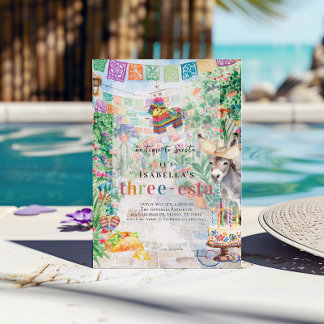 Fiesta Drei-Sterne-Party Einladung