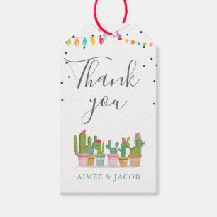 Fiesta Duwer Mexican Cactus Vielen Dank Geschenkanhänger