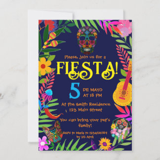 "Fiesta!" Einladung 5 de Mayo