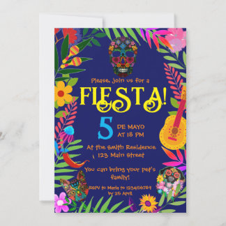 "Fiesta!" Einladung 5 de Mayo