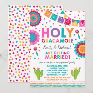Fiesta Engagement Partei Einladung Heiligen Guacam