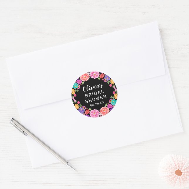 Fiesta Envelope Favor Stickers (Umschlag)