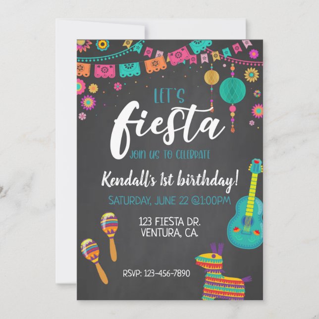FIESTA, ERSTER GEBURTSTAG, LASSE FIESTA (Vorderseite)