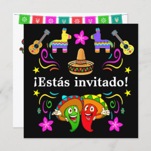 Fiesta - ¡Estás invitado! Einladung