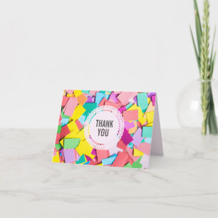 "Fiesta" - Faltkarte Hochzeit Danke