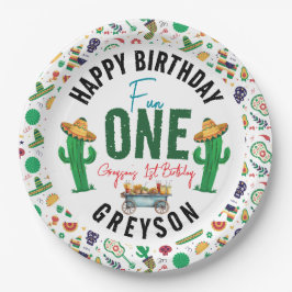 Fiesta First | 1. Geburtstag Party Pappteller