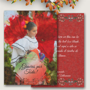Fiesta Flower Gracias 2555 Danke