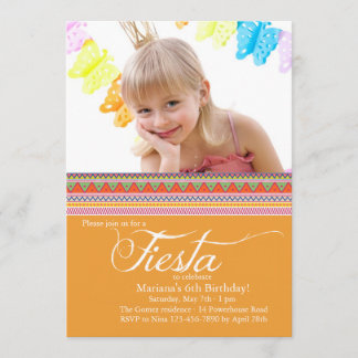 Fiesta Foto Einladung