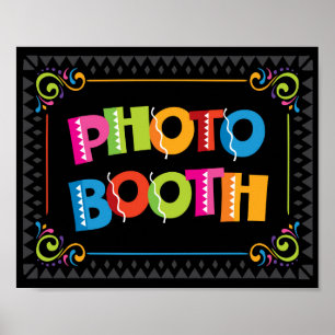 Fiesta-FOTOS Kabinen-Party-Schild-Druck Poster