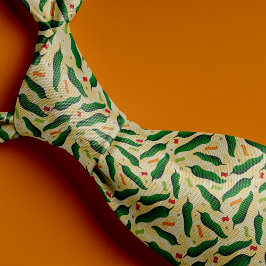 Fiesta Fun Green Chile Pattern Krawatte